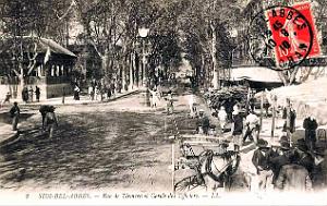 2623- Sidi-Bel-Abbes - Rue de Tlemcen et Cercle des Officiers -1910